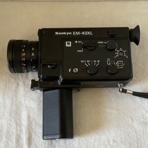 Sankyo vintage video camera em-40xl